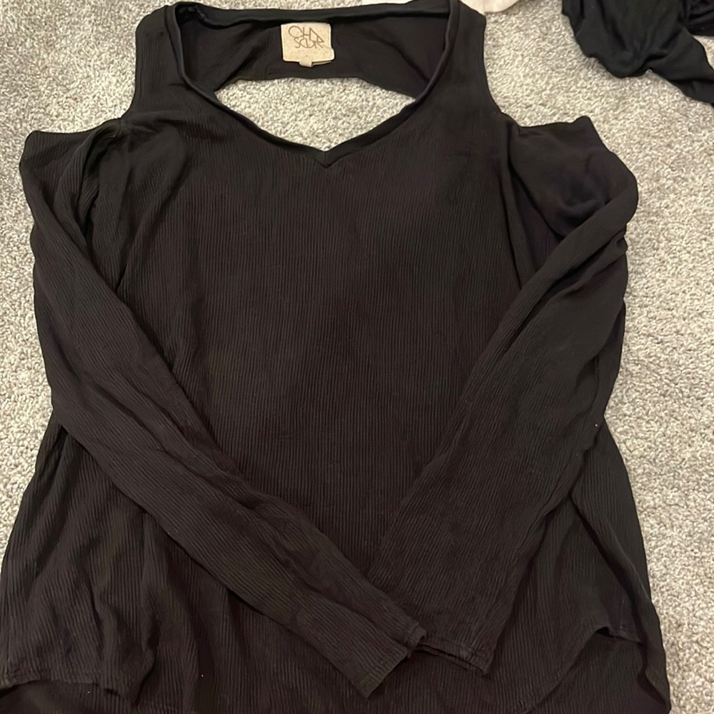 Black chaser shirt